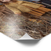 高解像度パーソナライズされた子供の写真の拡大 フォトプリント            (角)