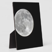 高解像度フルムーンフォト フォトプラーク (側面)