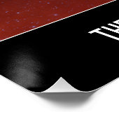 高解像度天文学赤外線でプレアデス ポスター (コーナー)