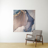 高解像度。高級抽象芸術流体画 タペストリー (インサイチュ(横))