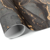 高解像度。高級抽象芸術流体画 ラッピングペーパー (ロールコーナー)