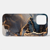 高解像度。高級抽象芸術流体画 Case-Mate iPhoneケース (裏面 (横))