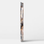 高解像度。高級抽象芸術流体画 Case-Mate iPhoneケース (裏面 / 左)