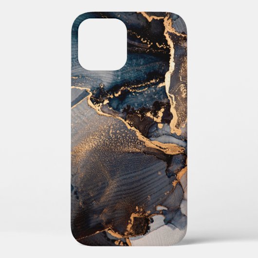 高解像度。高級抽象芸術流体画 Case-Mate iPhoneケース (裏面)