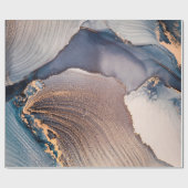 高解像度。高級抽象芸術流動的なアートペイント ラッピングペーパー (フラット)