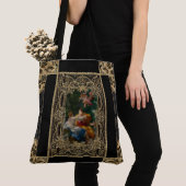 高許可バロックエレガントパタガーリーーンII トートバッグ (クローズアップ)