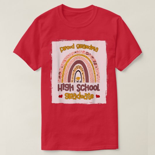 高誇りを持った学院生の祖母ライ Tシャツ (デザイン正面)
