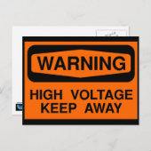 高警告電圧 ポストカード (正面/裏面)