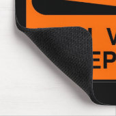 高警告電圧 マウスパッド (コーナー)