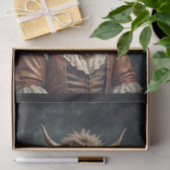 高貴なドレス古代ルネッサンスの長い毛皮の牛 薄葉紙 (ギフト)