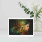 高貴な女エレガント性 ポストカード (スタンド正面)