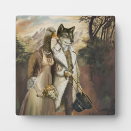 高貴な獣 – 羊の服を着た狼 フォトプラーク