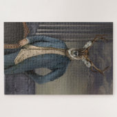 高貴な獣 – 鹿ダンディ鹿 ジグソーパズル (横)