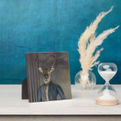 高貴な獣 – 鹿ダンディ鹿 フォトプラーク (インサイチュ)