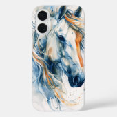 高貴な白い馬 Case-Mate iPhoneケース (裏面)