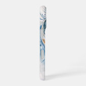 高貴な白い馬 iPhone 16ケース (右側面)