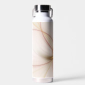 高貴な銅及び金ゴールド抽象芸術モダンフラクタルアート ウォーターボトル (正面)