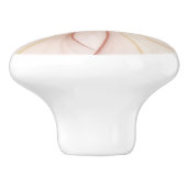 高貴な銅及び金ゴールド抽象芸術モダンフラクタルアート セラミックノブ (側面)