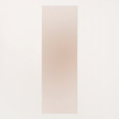 高貴な銅及び金ゴールド抽象芸術モダンフラクタルアート ヨガマット (裏面)