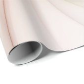 高貴な銅及び金ゴールド抽象芸術モダンフラクタルアート ラッピングペーパー (ロールコーナー)