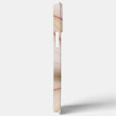 高貴な銅及び金ゴールド抽象芸術モダンフラクタルアート Case-Mate iPhoneケース (裏面 / 右)