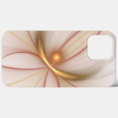 高貴な銅及び金ゴールド抽象芸術モダンフラクタルアート Case-Mate iPhoneケース (裏面 (横))