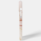 高貴な銅及び金ゴールド抽象芸術モダンフラクタルアート Case-Mate iPhoneケース (裏面 / 左)
