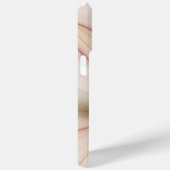 高貴な銅及び金ゴールド抽象芸術モダンフラクタルアート Case-Mate iPhoneケース (裏面 / 右)