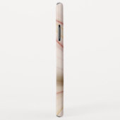 高貴な銅及び金ゴールド抽象芸術モダンフラクタルアート Case-Mate iPhoneケース (裏面/右)