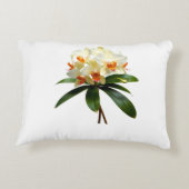 高貴デンドロビウム蘭アクセント枕 アクセントクッション (裏面)