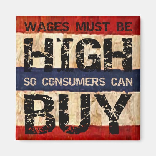 高賃金 マグネット (正面)