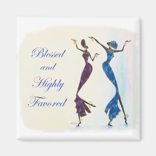 高賛美く支持された マグネット (正面)