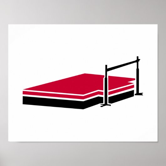 高跳び ポスター (正面)