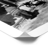 高通りゴールウェイ、アイルランド、19世紀後半 ポスター (角)