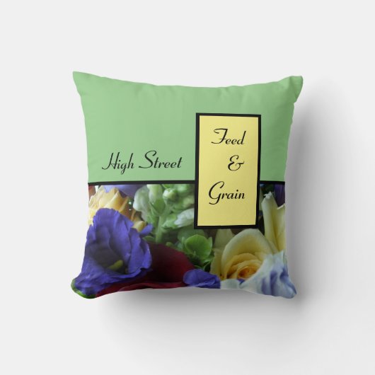 高通り食べ物を与えおよびグレイン クッション (正面)