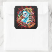 高速で生きかわいらしる死ぬカリッサバラ スクエアシール (バッグ)