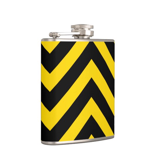 高速はっきりした交通のまわりに山 フラスク (右)