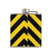 高速はっきりした交通のまわりに山 フラスク (裏面)