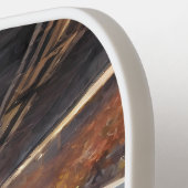 高速カラフルトワイライトレーシングシーン ピックルボールラケット (左詳細)