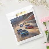 高速カラフルトワイライトレーシングシーン フェイバーバッグ (封をした状態)