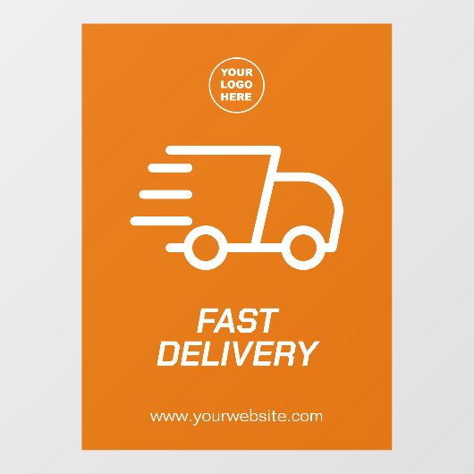 高速パーソナライズされた配送カスタム窓の固定 ウィンドウサイン (シート)