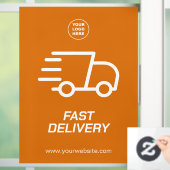 高速パーソナライズされた配送カスタム窓の固定 ウィンドウサイン (ホーム)