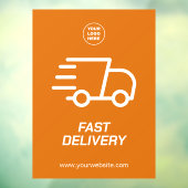 高速パーソナライズされた配送カスタム窓の固定 ウィンドウサイン (シート3)