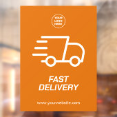 高速パーソナライズされた配送カスタム窓の固定 ウィンドウサイン (シート2)