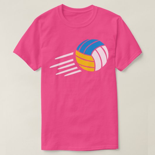 高速ビーチバレーボール Tシャツ (デザイン正面)