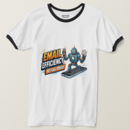高速メール処理ロボット Tシャツ