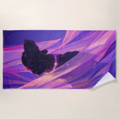 高速ラブラドールタオル ビーチタオル (正面)