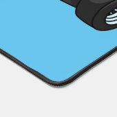 高速レーシングカー漫画イラストレーション デスクマット (コーナー)