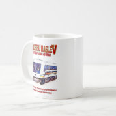 高速上海マグレブSMTトランスラピッドトレイン コーヒーマグカップ (正面左)