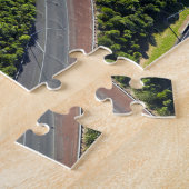 高速分岐点上空 ジグソーパズル (側面)